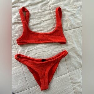 Red/orange Triangl swimwear bikini
